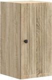 vidaXL Badkamer wandkast EDE Sonoma Eiken 30 x 31 x 59 cm Bewerkt hout