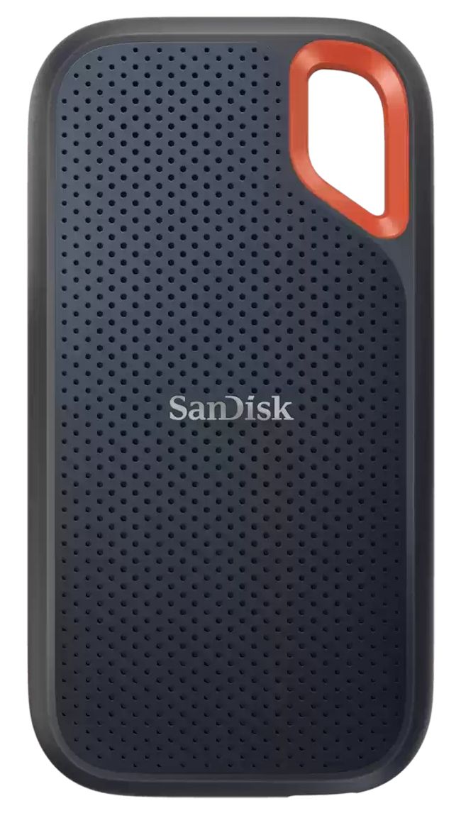 SanDisk Extreme Portable SSD - 8TB - USB-C 3.2 Gen 2 - Black