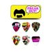 Jim Dunlop ZAPPT01M Zappa Medium Pick Tin - Geel