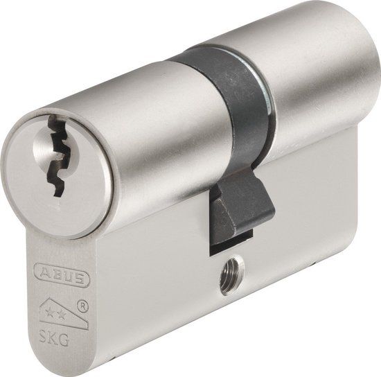 ABUS Cilinder E60NP 30/30 mm Zilver