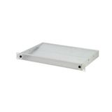Schroff 1 U grille d'aération pour armoire de ventilation 19 pouces, 3 ventilateurs, perforé à l'avant, 193 mm, RAL 9006