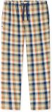 Schiesser Mix+Relax pyjamabroek mannen beige/blauw