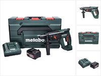 Metabo KH 18 LTX 24 accu combihamer 18 V 2.1 J SDS plus + 1x accu 4.0 Ah + lader + metaBOX