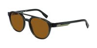 Lacoste L6008S N Transparant grijs 53/19/145 Heren Zonnebrillen