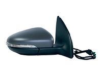 Alkar 6140124 achteruitkijkspiegel, elektrisch, convex, verwarmd, gelakt, met knipperlicht, 6 stekkers