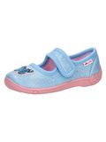 LICO Huisschoenen 'Cookie Girl' blauw / lichtblauw / rosa / zilver