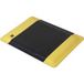 TRU COMPONENTS ESD-Bodenmatte Schwarz, Gelb (L x B x H) 610 x 450 x 18 mm antistatisch