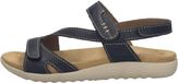 Josef Seibel Juliet 01 Sandalen Dames Zwart Leer Maat 38