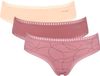 Sloggi 3-pack Crush Go dames hipsters - XS - Roze
