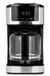 Livoo DOD208-15 tasses, cafetière électrique programmable, 1,8 l, filtre réutilisable, fonction programmation, fonction maintien au chaud, verre