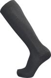 Ofa Gilofa 365 Bas de contention - Coton & Compression - Bas de compression - Bas de voyage - Bas genou - Unisexe - Anthracite - Taille 45-47