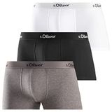 s.Oliver Boxershorts grijs / zwart / wit