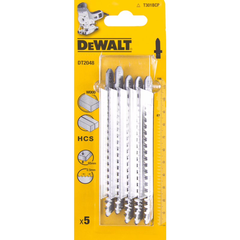 DeWalt Decoupeerzaagbladenset T301BCP 5x