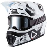 Leatt 7.5+velocity 4.5 Casque tout-terrain Kit Blanc S