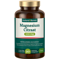 Holland & Barrett Magnesium Citraat 100mg - 90 tabletten