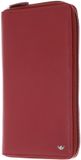 Golden Head Leren identiteitskaarthoesje Polo RFID Protect RV-Reise Brieftasche 4487 Rot donkerrood