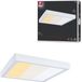 Paulmann LED-paneel Abia 2 White Select Schemergestuurde bewegingsmelder (HF) hoekig 300x300 mm 14W 900lm White Select Wit