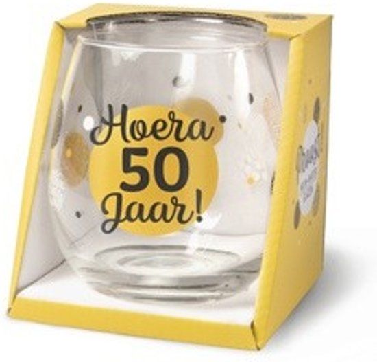 Miko Products Wijn - Waterglas 50 jaar Proost - 8714436086270