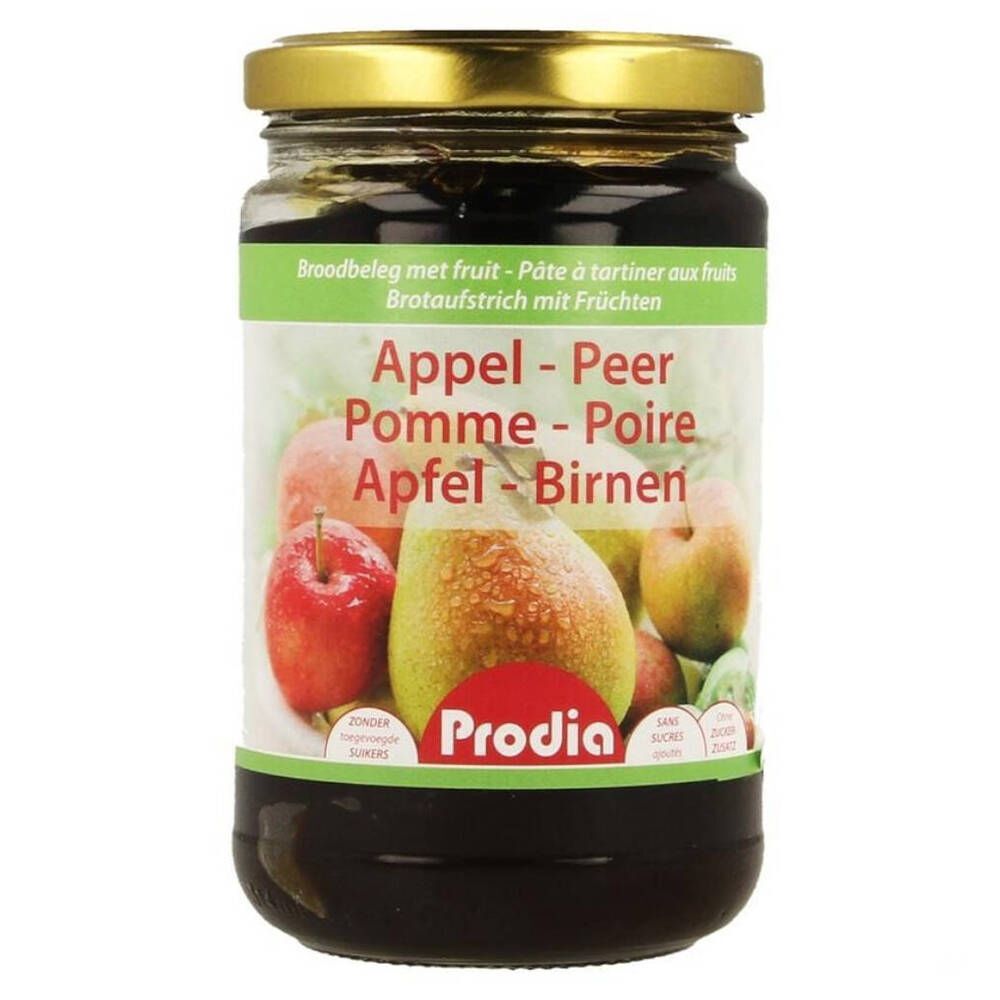Prodia Prodia Broodbeleg Appel - Peer 320 g