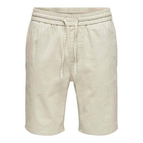 ONLY & SONS ONLY & SONS loose fit short ONSLIVE silver lining