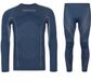 SNOCKS Thermo Ondergoed Heren met Duimgat - Thermoshirt & Thermobroek - Warm & Ademend - Comfortabele Pasvorm - 1 Set
