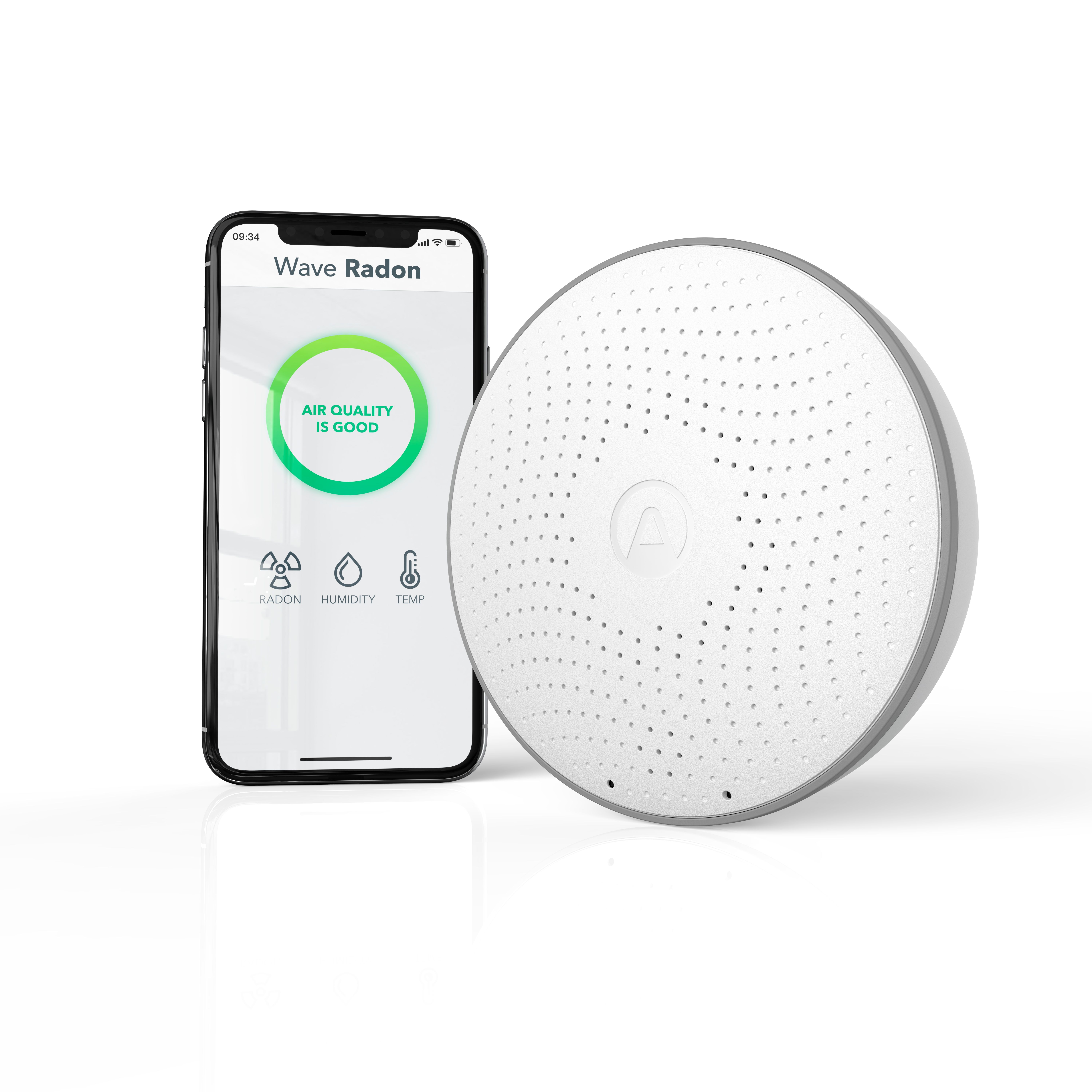 AirThings Wave 2 - Multisensor - Wit
