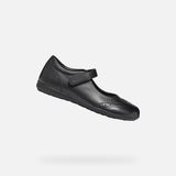 GEOX Iberide Meisjes Veterschoenen Zwart Maat 38