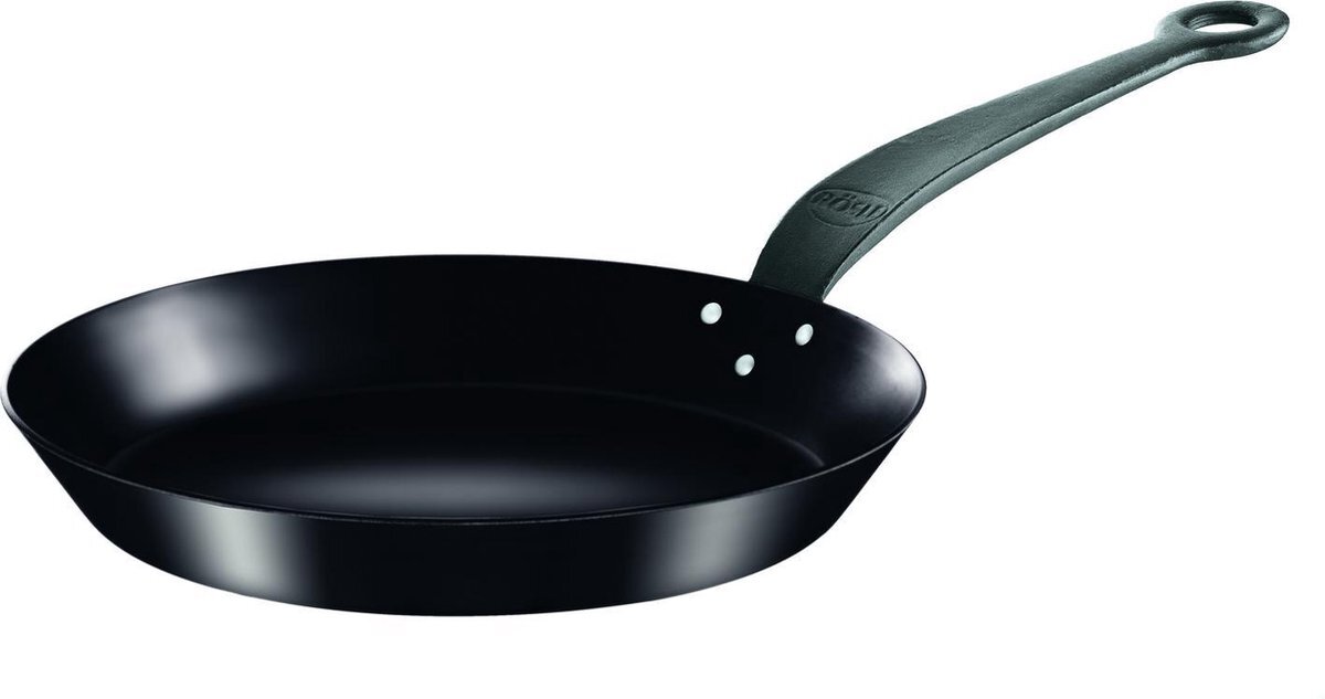 Rösle Rosle Grillpan - Emaille - 24 cm-zwart