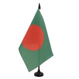 AZ FLAG Tafelvlag Bangladesh 21x14 cm