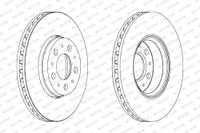 FERODO DDF1163C Remschijf Rotors