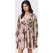 AllSaints Xanthe Ls Mini Dress Adena Soft Pink Taille: 6