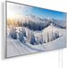 KÖNIGHAUS Chauffage infrarouge panoramique 1200W - Paysage avec neige, équipé d'un thermostat