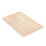 25 Areca 25 stuks - borden 'Areca' 20 x 12,7 x 2,5 cm Natural Areca