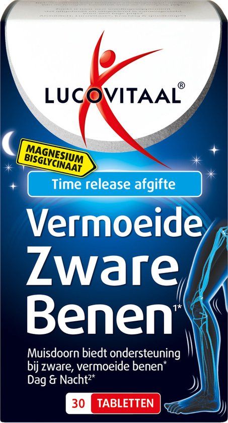 Lucovitaal Vermoeide, Zware Benen - 30 tabletten