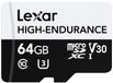 Lexar High-Endurance 64 Go MicroSDXC UHS-I Classe 10