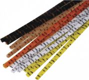 Rayher hobby materialen Rayher hobby chenilledraad - dieren prints - 30 cm - 25x stuks