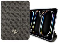 Guess Magnetische Hoes Voor iPad Pro 13 2024 Met 4G-Logo Beschermende Hoge Kwaliteit