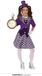 Fiestas Guirca Crazy Hat Woman Kostuum Paars 7-9 jaar