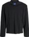 JACK&JONES JORWINTER CABLE POLO LS STYD AW24 Heren Zwart M