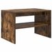 vidaXL Meuble TV, chêne fumé, 60 x 40 x 40 cm, bois d'ingénierie