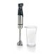 Lacor - 61678 - Premium PressSystem 1000 W drukregelaar met bajonetsluiting, LED-display, inclusief beker 800 ml, afmetingen 5,5 x 6,5 x 41 cm, grijs en zwart glanzend