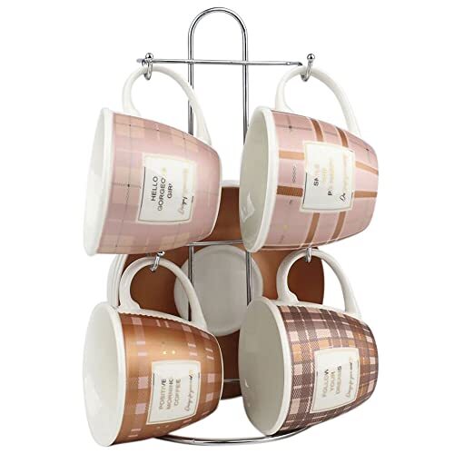 DKD Home Decor Koffiemokkenset, standaard