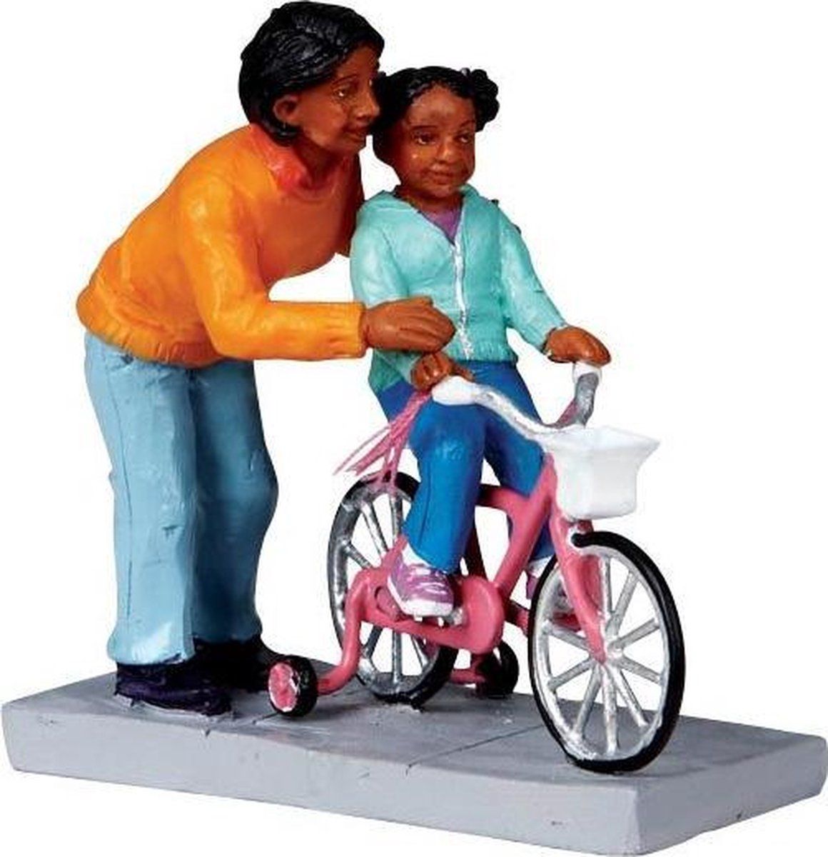 Lemax Mom Lends A Helping Hand - Figurines - PVC - 5.9 cm
