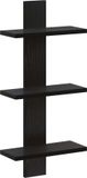 vidaXL Wandplank Zwart eiken 30 x 13.5 x 64.5 cm Bewerkt hout