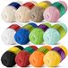 Hearth & Harbor Garen, Katoen, Veelkleurig, 12 Pack