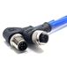 Mueller Electric C5BD82M005 Connecteur capteur/actionneur M12 Nombre de pôles (capteurs) : 5 Connecteur, coudé, femelle, coudé 5 m 1 pièce(s)