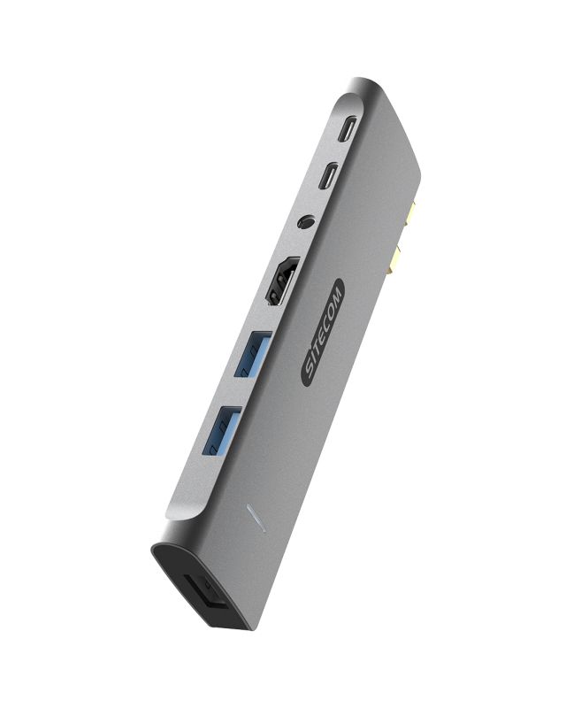 Sitecom Macbook Multiport Hub 7-in-2 voor M1/M2 - AC-1003