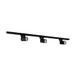 WatioWave Spotlight met rail, 3 x GU10, 3 x 35 W, IP20, 1000 mm, zwart