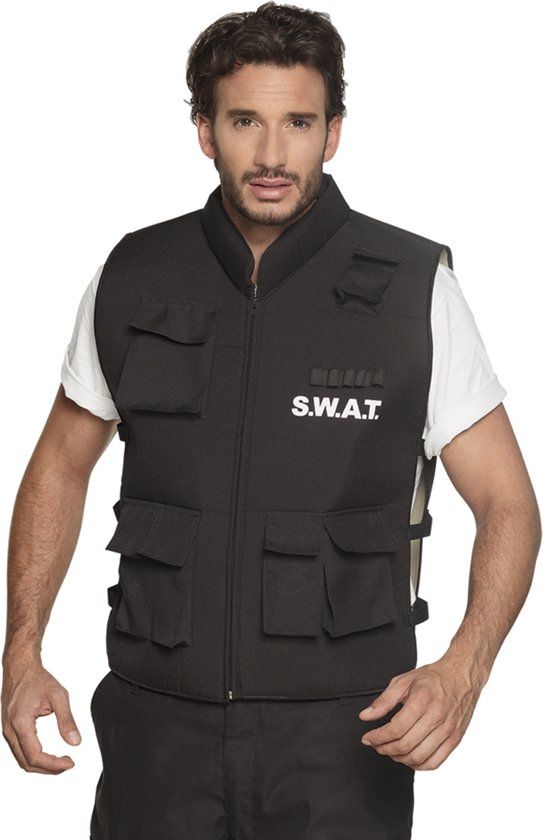 Panda - SWAT gilet voor volwassenen - Verkleedkleding