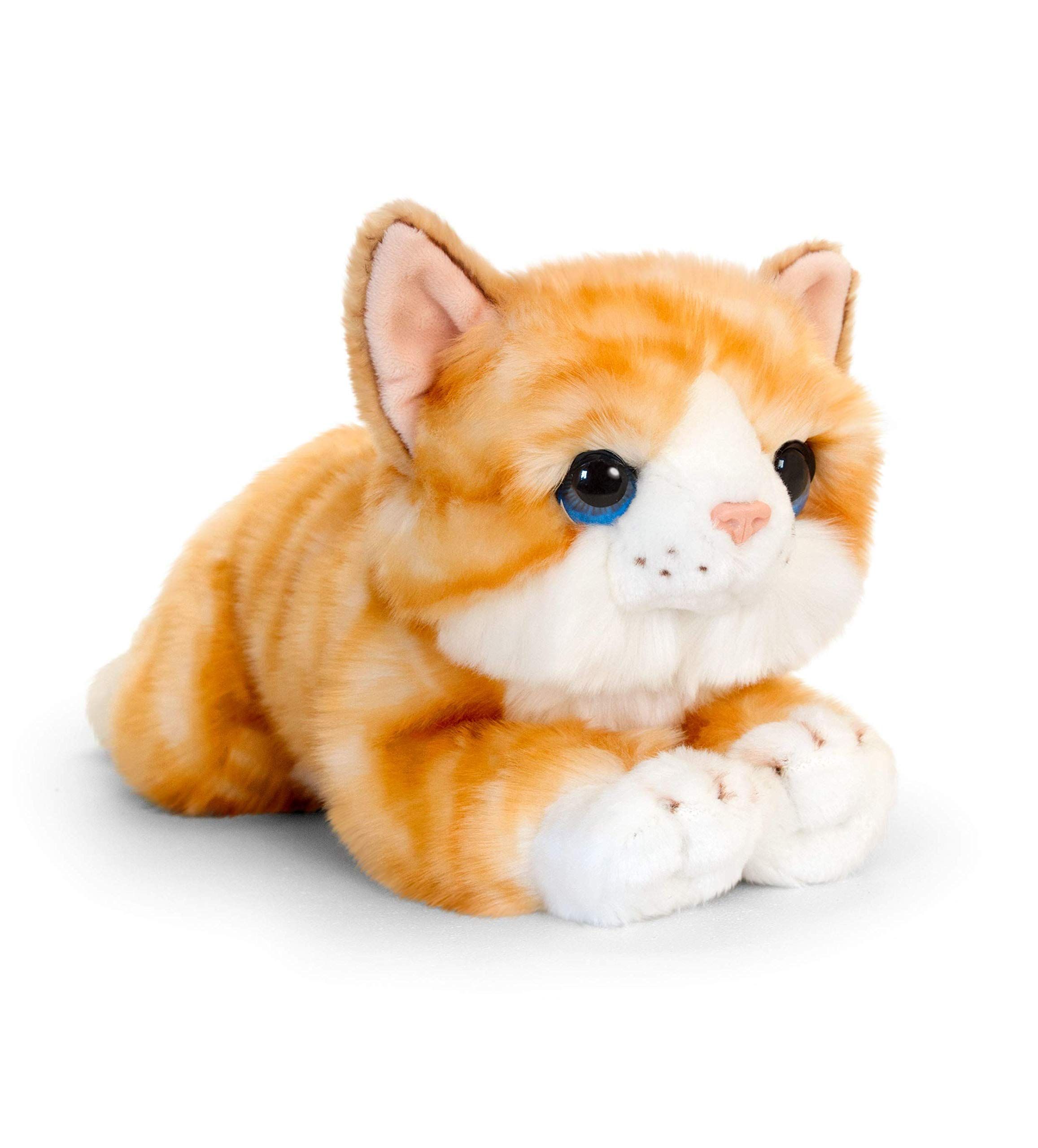 Keel Toys Signature Ginger Cuddle Kitten - 32cm - Rood